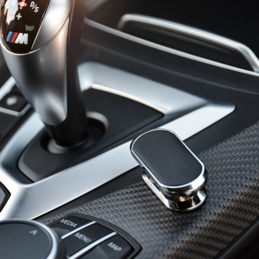 360 degree rotating magnetic car phone holder