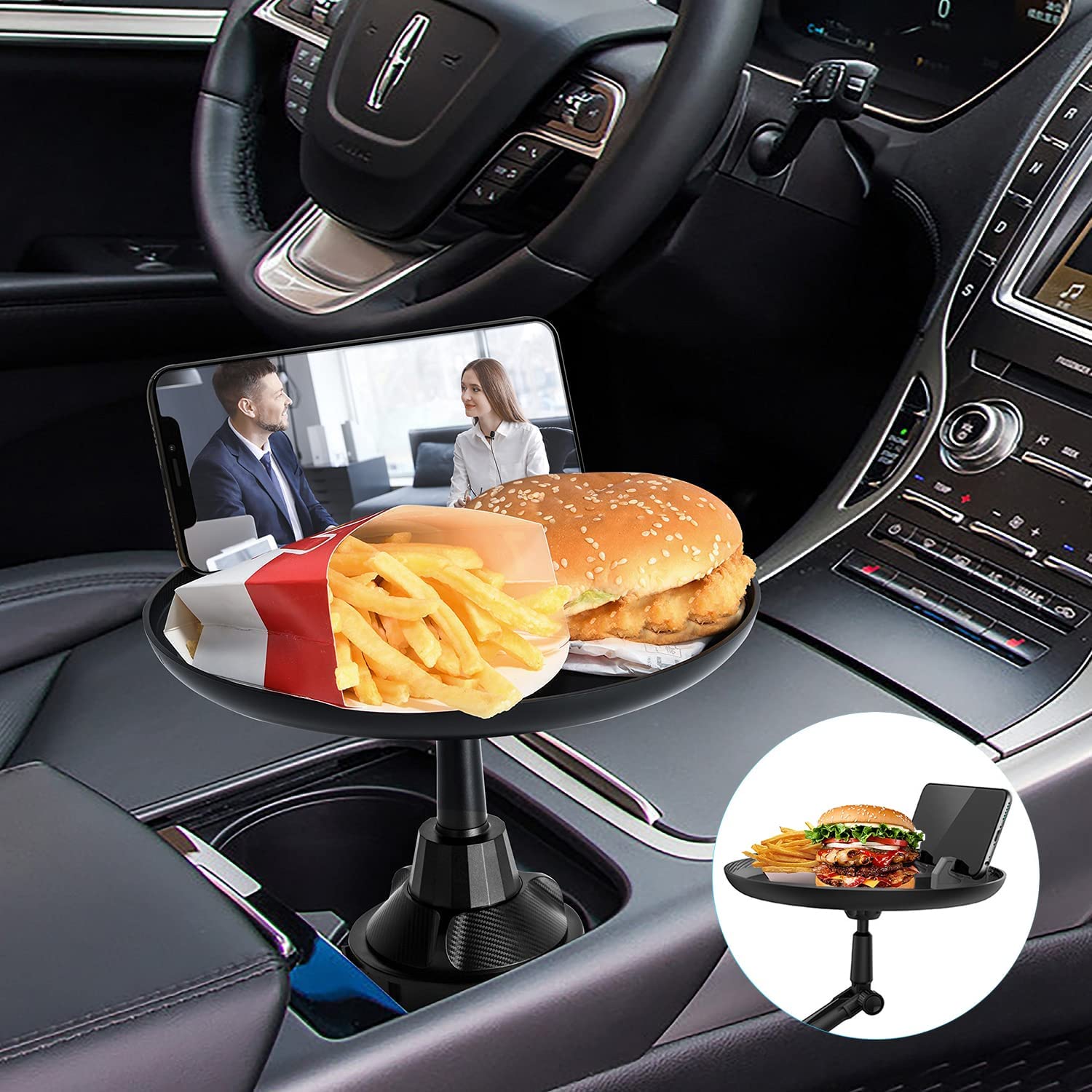 Car Dining Tray Tray Car Travel Coffee Drinking